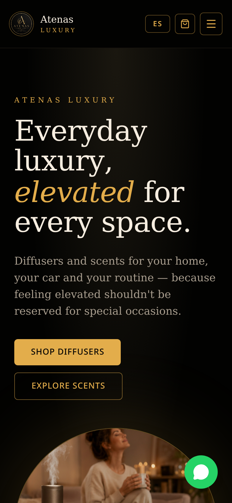 Atenas Luxury en iPhone